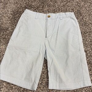 Vineyard Vines Light Blue & White Pinstripe Kids Shorts